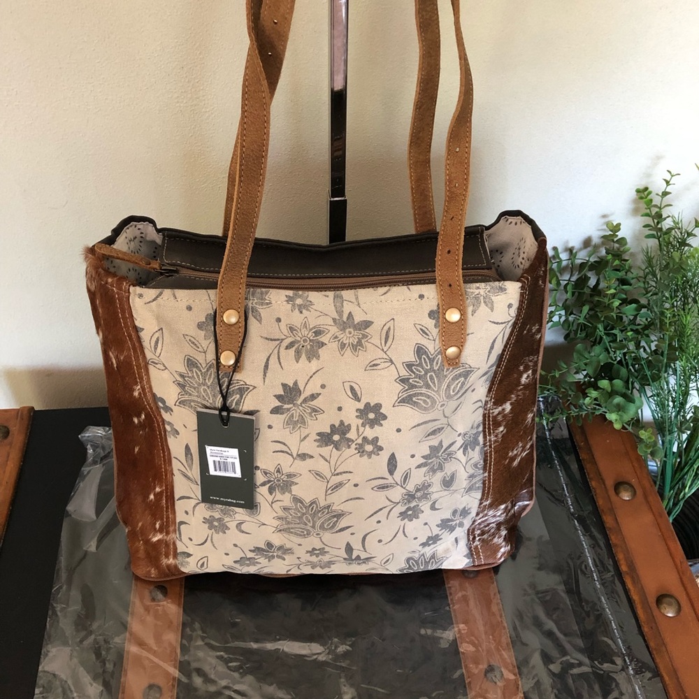 Myra upcycled Sunburned stripe bag purse NWT - Picture 6 of 6